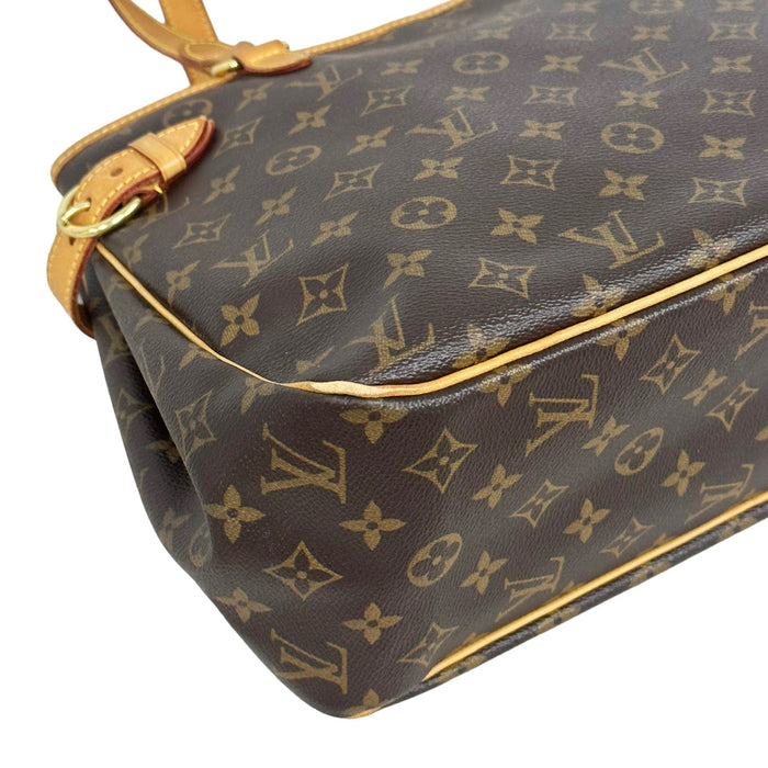 Louis Vuitton Batignolles Horizontal Shoulder Bag Brown Purse