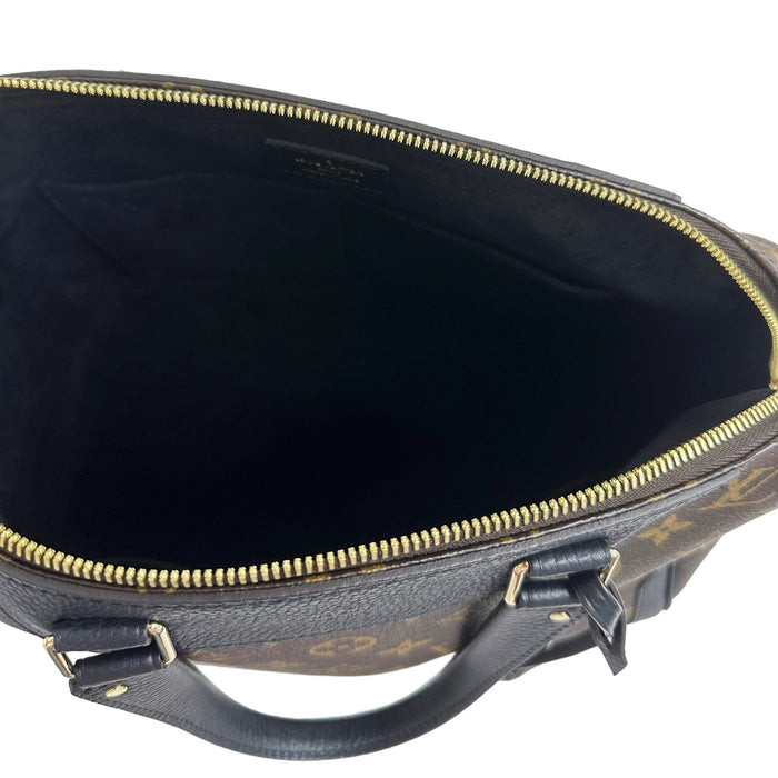 Retiro cloth handbag Louis Vuitton Brown in Cloth - 38002290