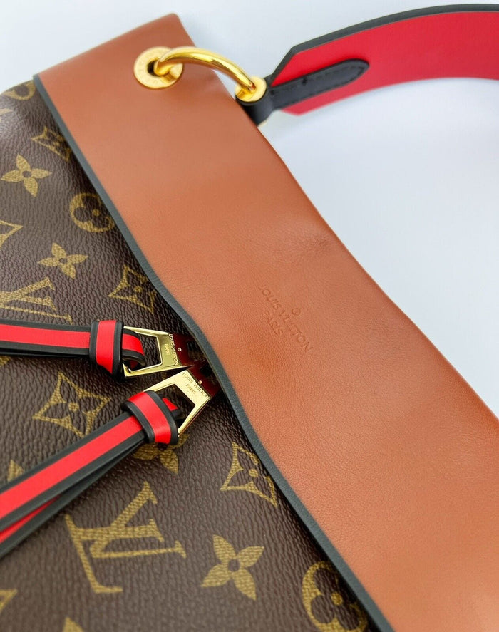 Louis Vuitton Caramel Monogram Canvas Tuileries Besace Bag