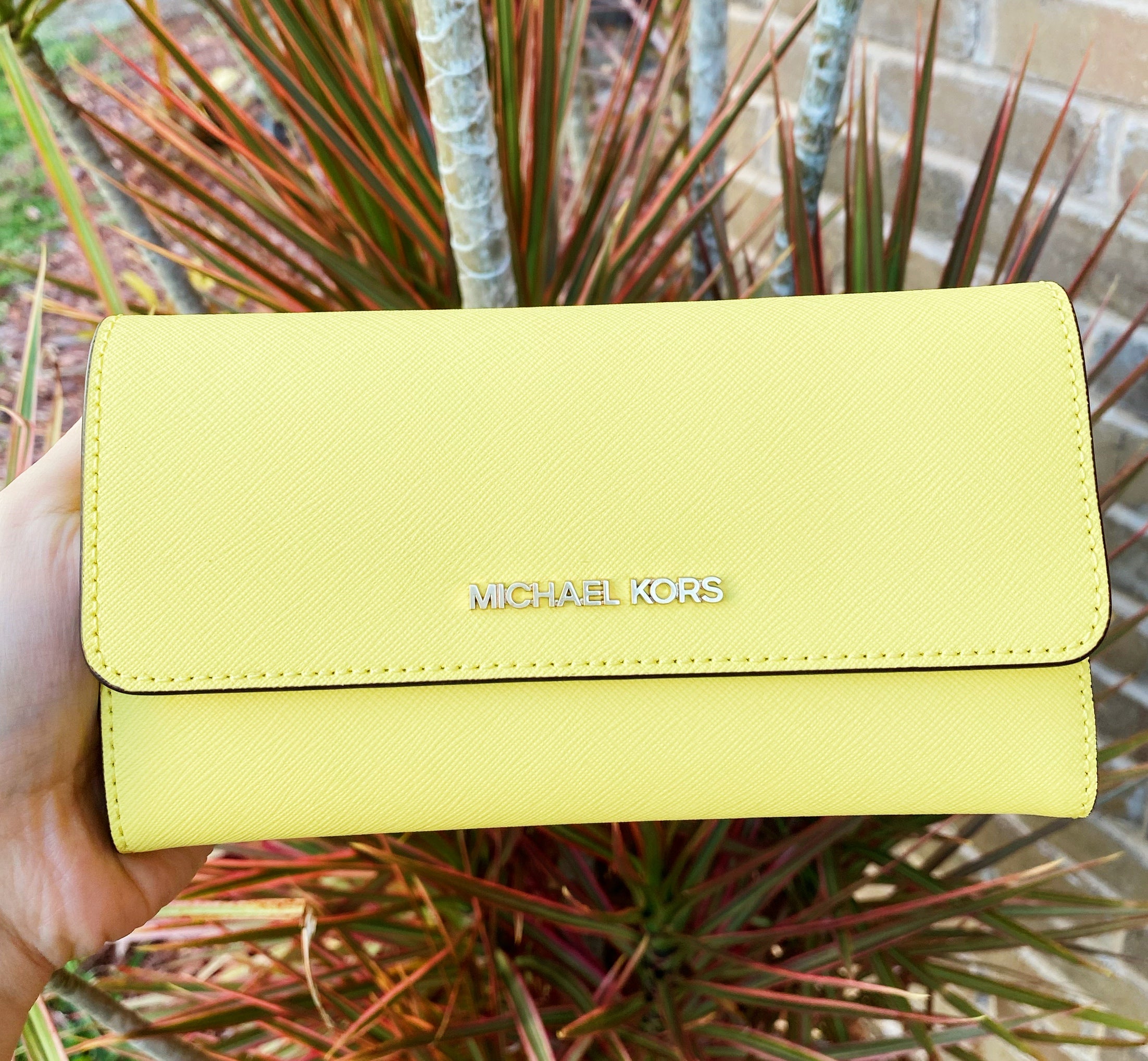 yellow mk wallet