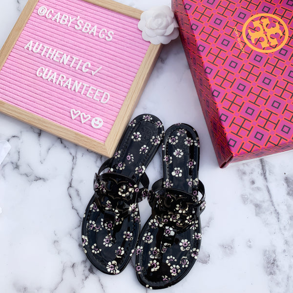 purple tory burch sandals