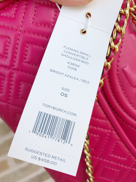 tory burch hot pink bag