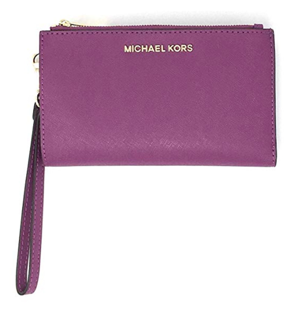 michael kors laptop tote purple