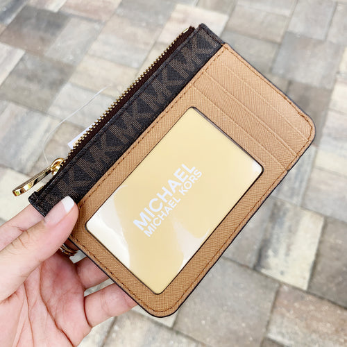 michael kors card holder keychain