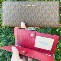 michael kors slim bifold wallet