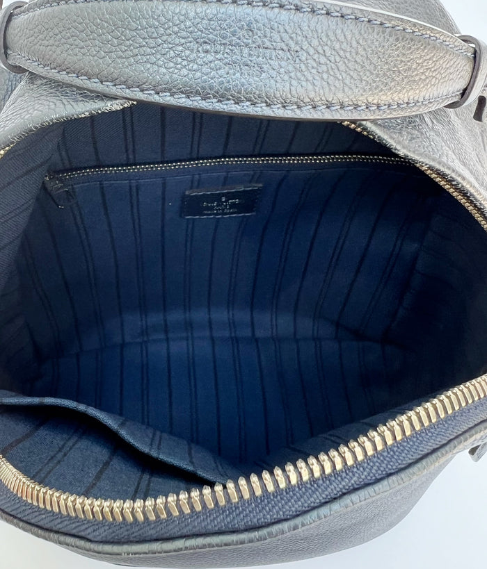 Louis Vuitton Monogram Empreinte Sorbonne Backpack Dark Blue