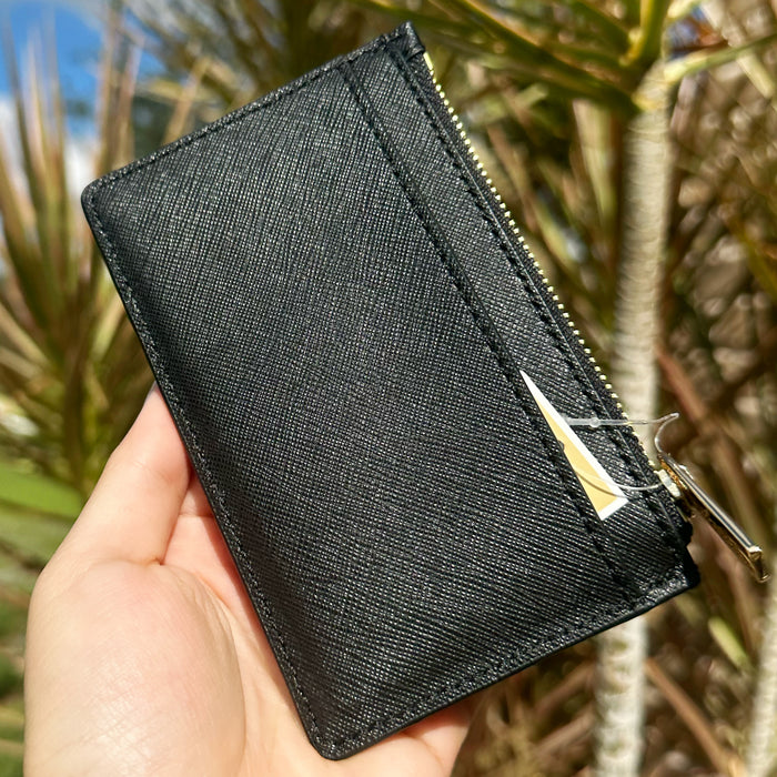 Louis Vuitton Black Taiga Leather Card Holder