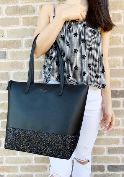 kate spade greta court black