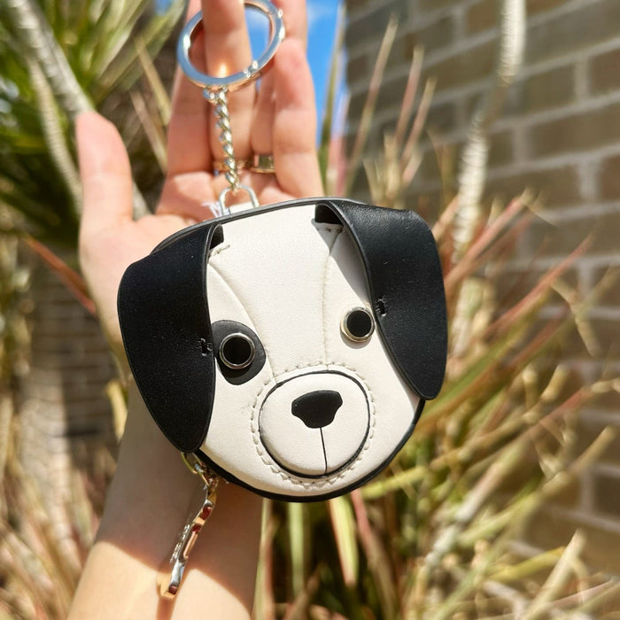 Louis Vuitton Dog Charm Keychain