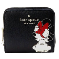 Kate spade claude dog smooth leather coin purse bag charm keychain