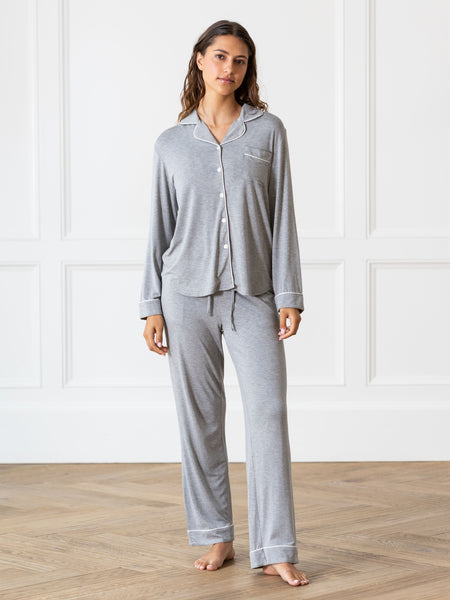 Women's Long Sleeve Bamboo Pajama Top – Cozy Earth