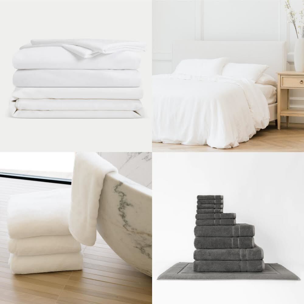 Bed Sheet Set, Towel Set, Move-In Bundle