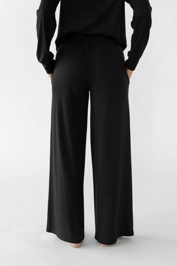 Women's Bamboo Ultra-Soft Wide Leg Pull-On Pants | Cozy Earth