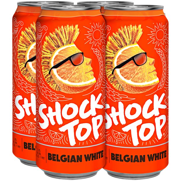 Shock Top Biere En Cannete 4x473 Ml Marche Nuvo