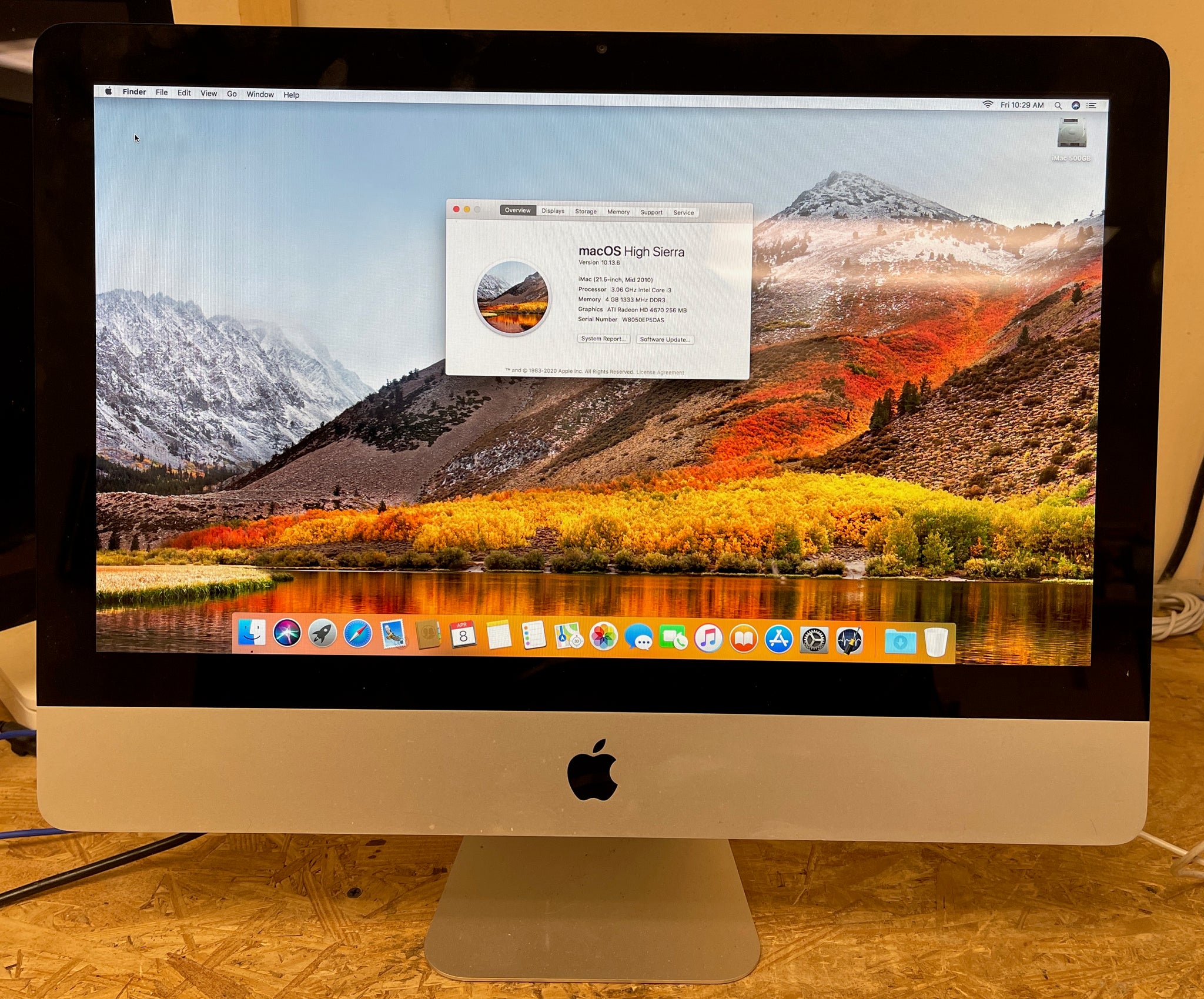 imac 21.5inch mid 2010 - タブレット