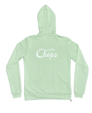 Mint Heavy Full Zip Hoodie - Back