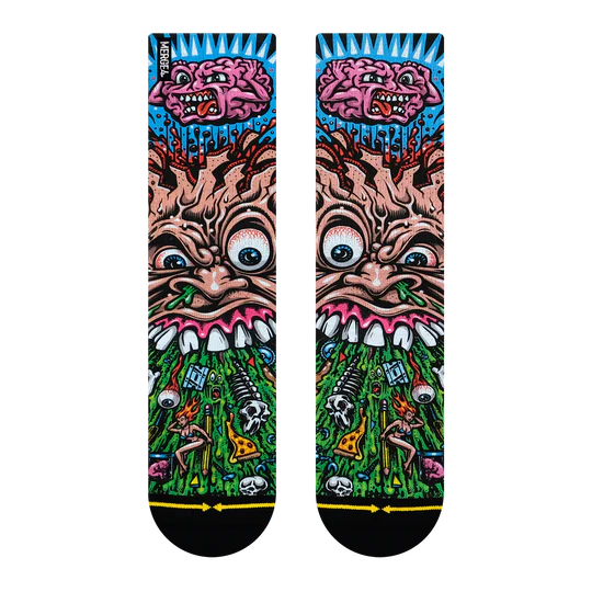 JIMBO SICK STICK FIGURE CREW SOCKS