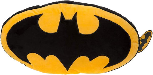 BATMAN Logo Cushion Large 46cm Officially Licensed Merchandise Travel |  Well Made Gifts