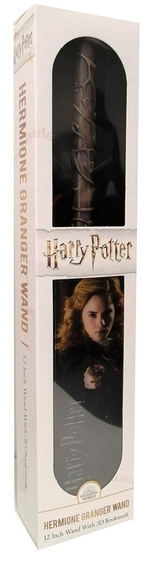 Noble Collection PVC Hermione Granger Magic Wand & Bookmark Set on OnBuy