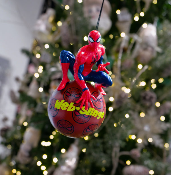 Marvel Christmas Tree Decorations Baubles - Hulk, Thor, Spiderman, Cap |  Well Made Gifts