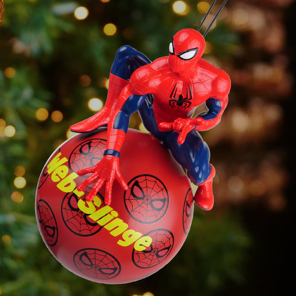 Marvel Christmas Tree Decorations Baubles - Hulk, Thor, Spiderman, Cap |  Well Made Gifts