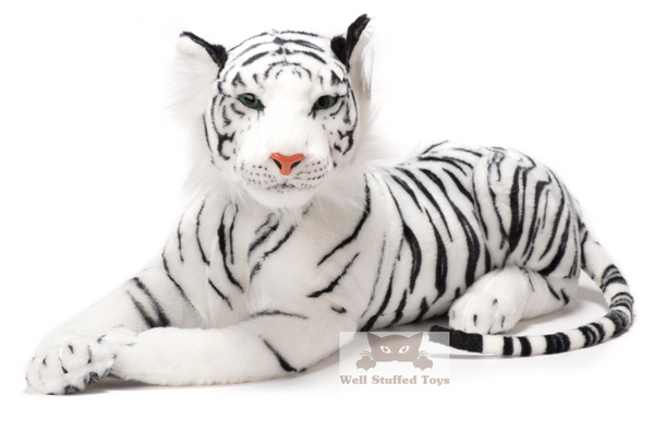 snow tiger stuffed animal