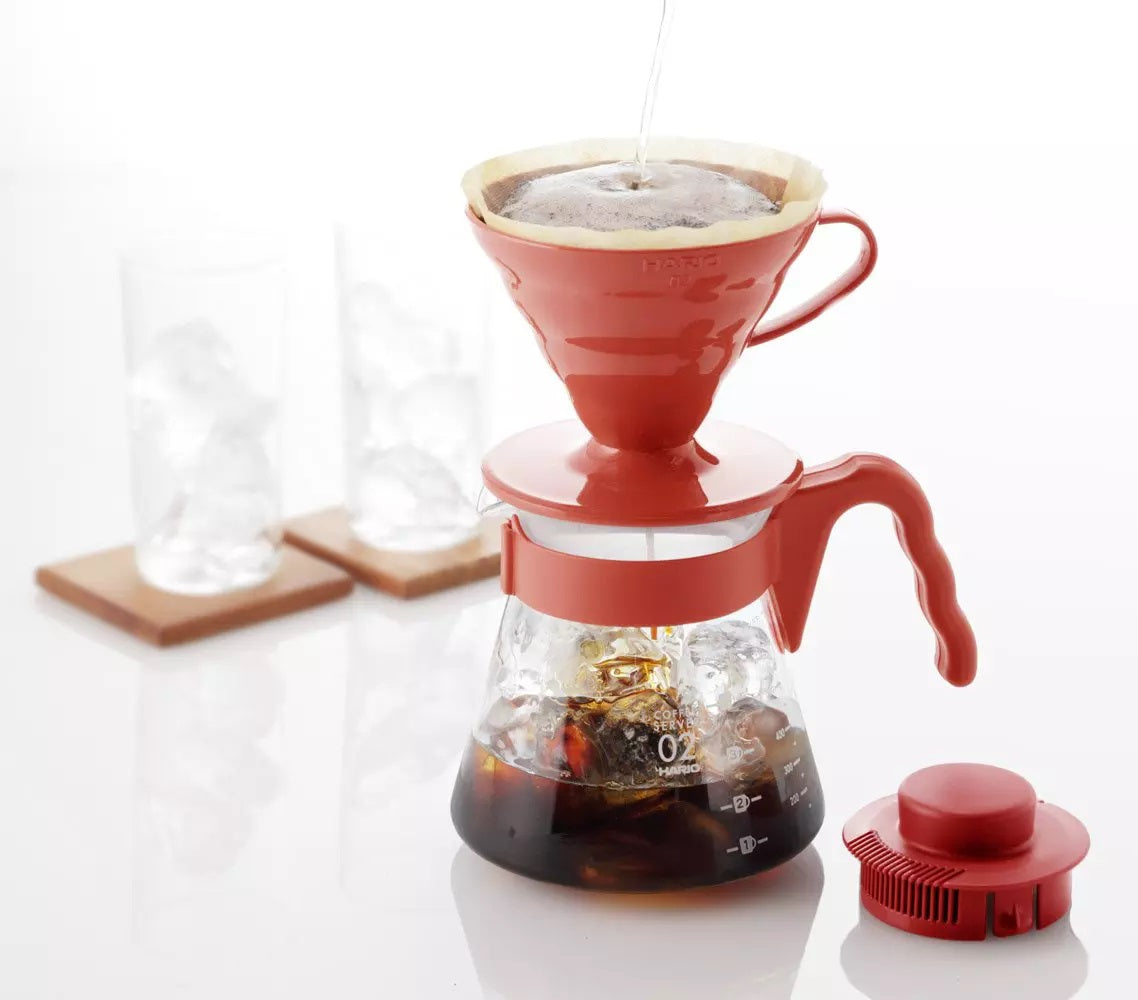 Conjunto Kit Hario V60 para passar Café - Vermelho– Urbe Café