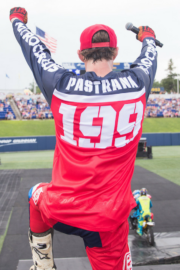 travis pastrana signed jersey