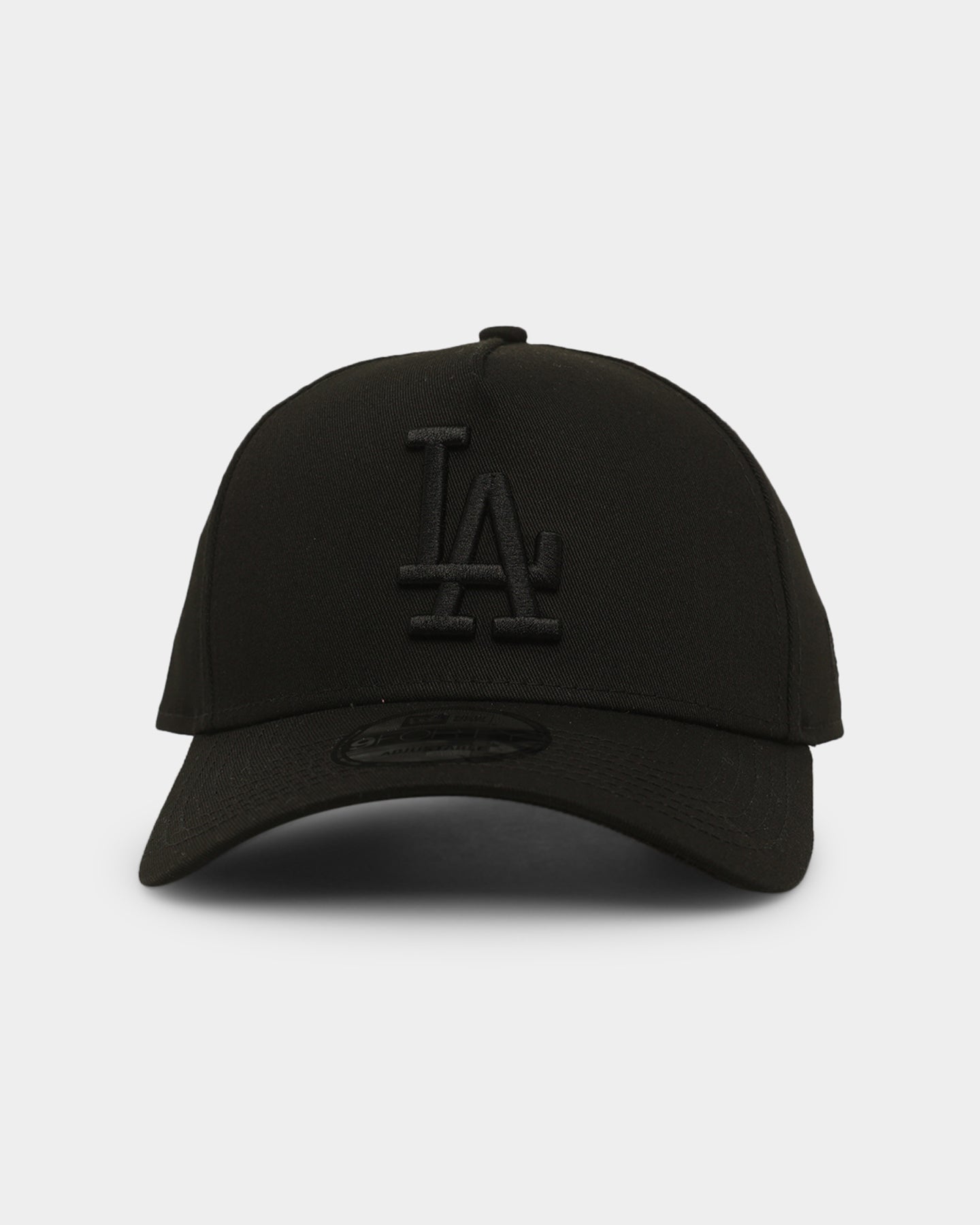 New Era Los Angeles Dodgers 9FORTY A-Frame Snapback Black/Black