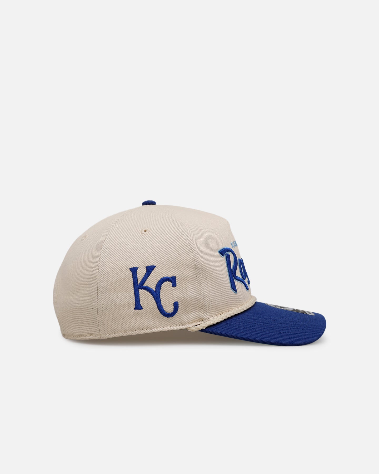 47 Brand Kansas City Royals 'MLB Opening Day' Script Hitch Snapback Natural