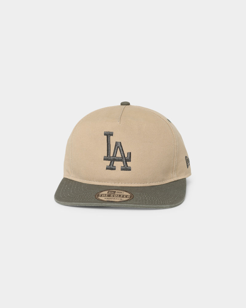 los angeles dodgers mini logo old golfer snapback