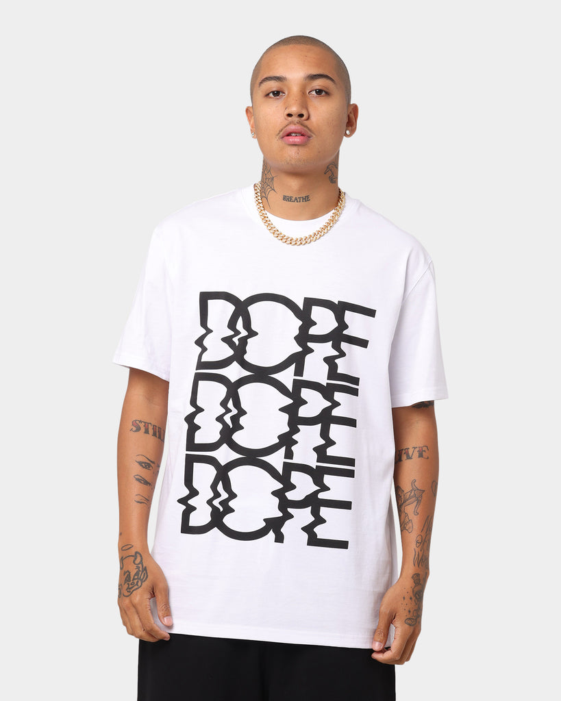 Dope Warp Speed T-Shirt White/Black | Culture Kings US