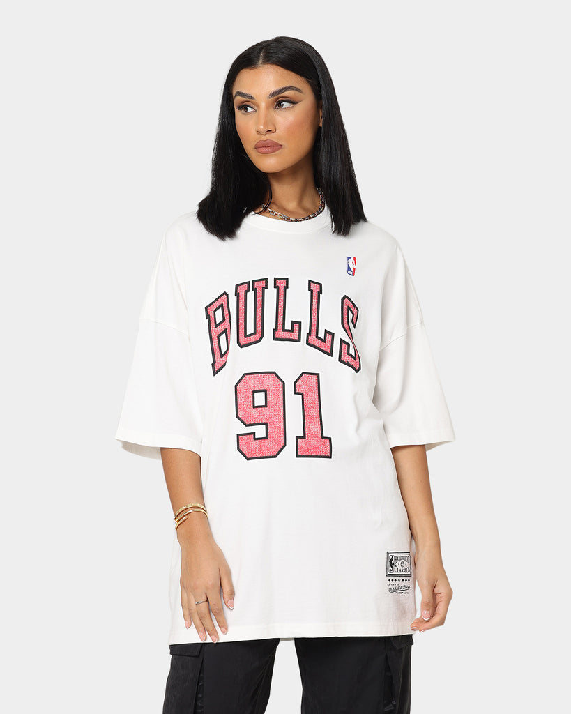 Mitchell & Ness Chicago Bulls Dennis Rodman #91 N & N Oversized T-Shir ...