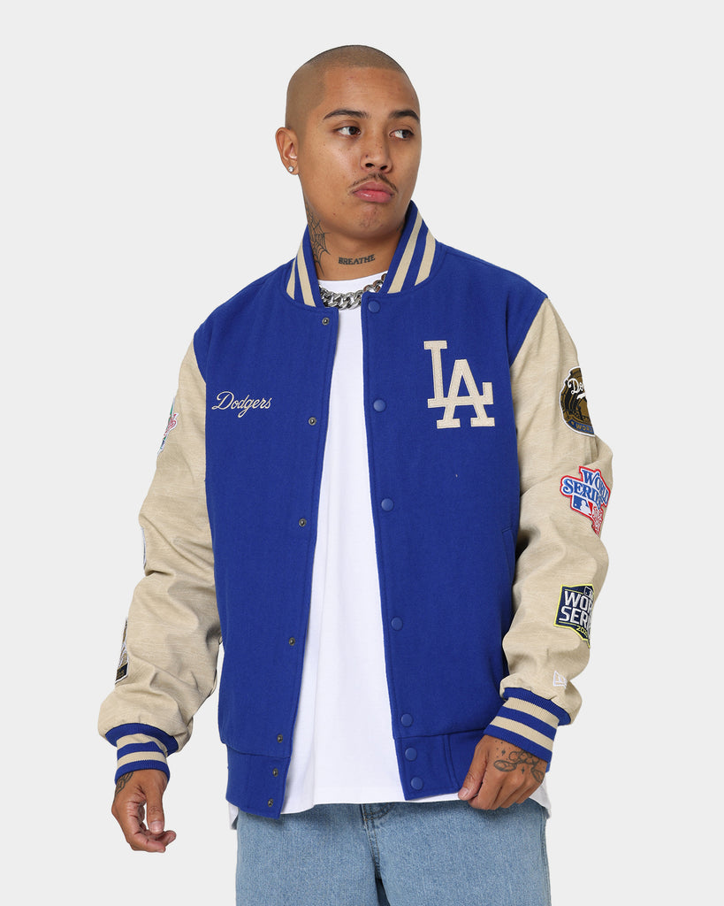 New Era Los Angeles Dodgers MLB World Series Varsity Jacket Blue ...