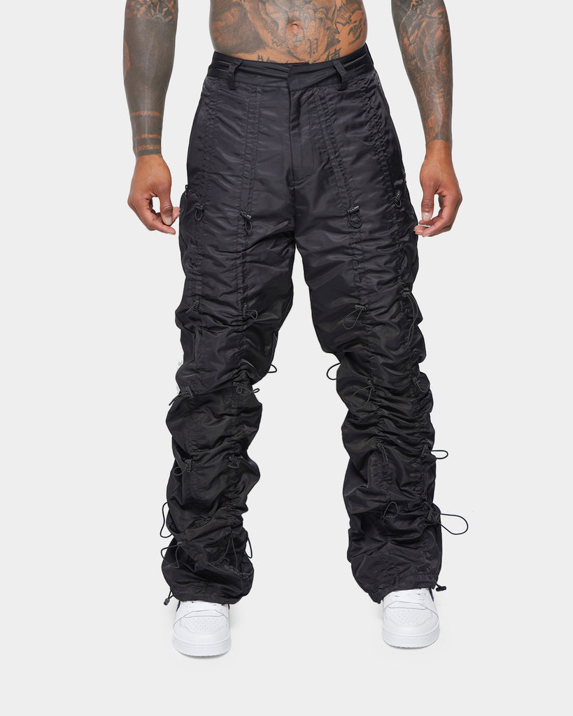 XXIII Bungee Cord Pants Black | Culture Kings US