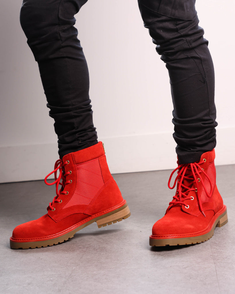 Saint Morta Legion Boot Red/Gum | Culture Kings US