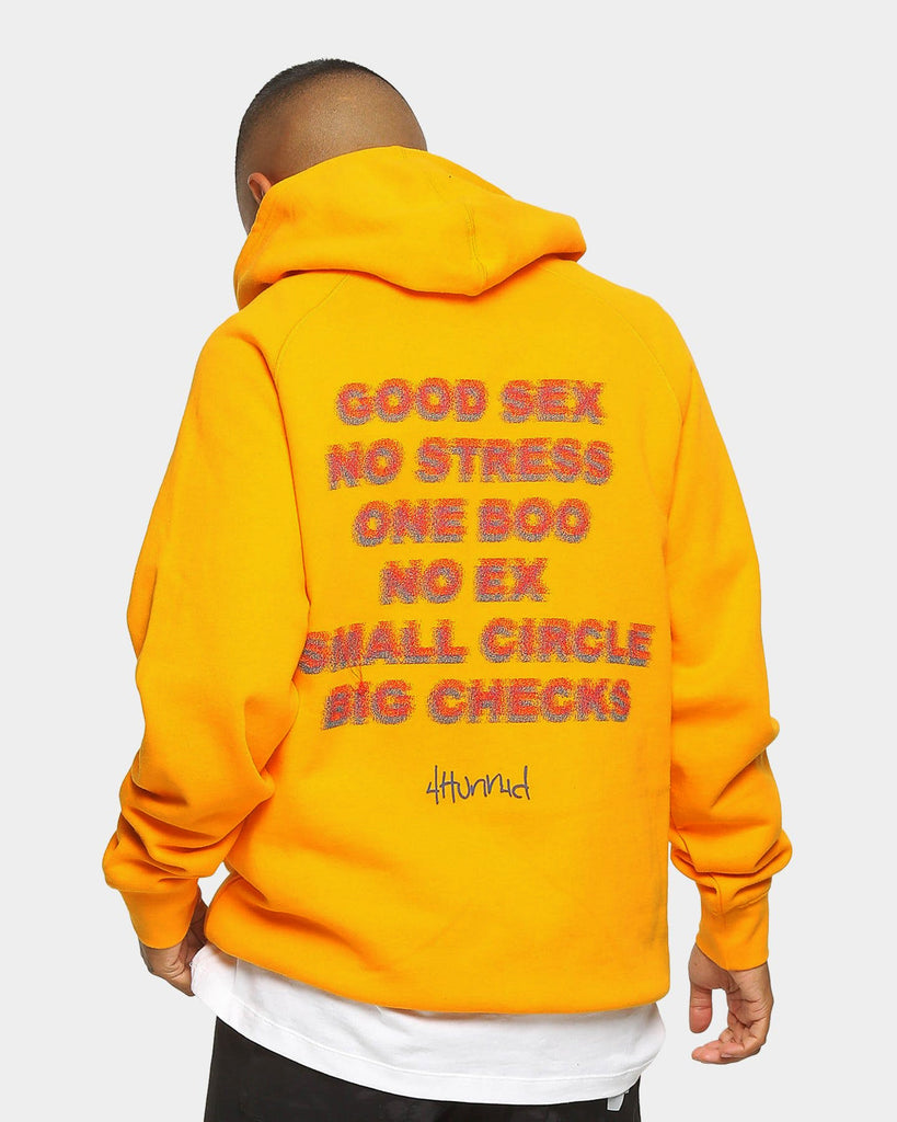 4hunnid Good Sex Hoodie Gold Culture Kings Us 