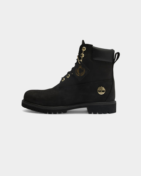 timberland x champion black and gold