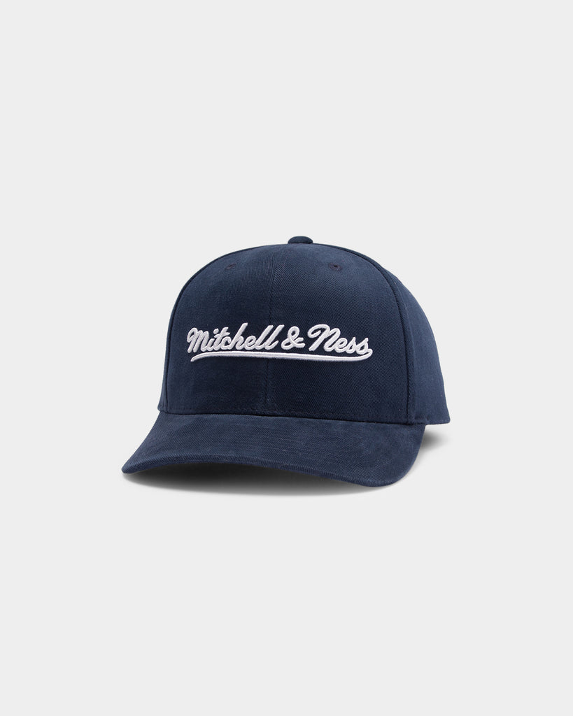 Mitchell & Ness Branded Pro Crown Snapback Navy | Culture Kings US