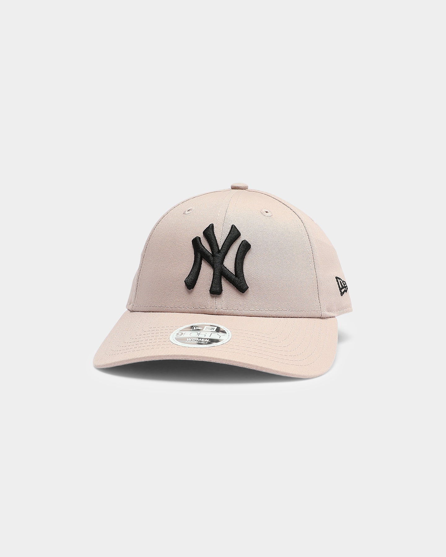 New Era Women’s New York Yankees 9FORTY Strapback Stone Rose/Black