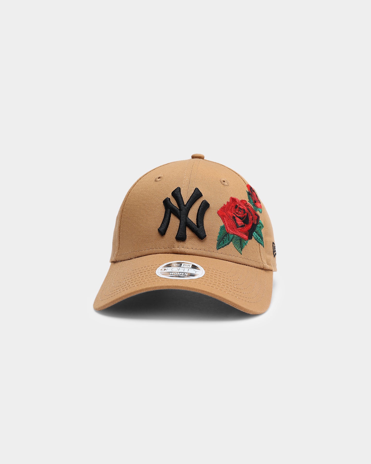 New Era Women’s New York Yankees Rose Hit 9FORTY Strapback Wheat/Black