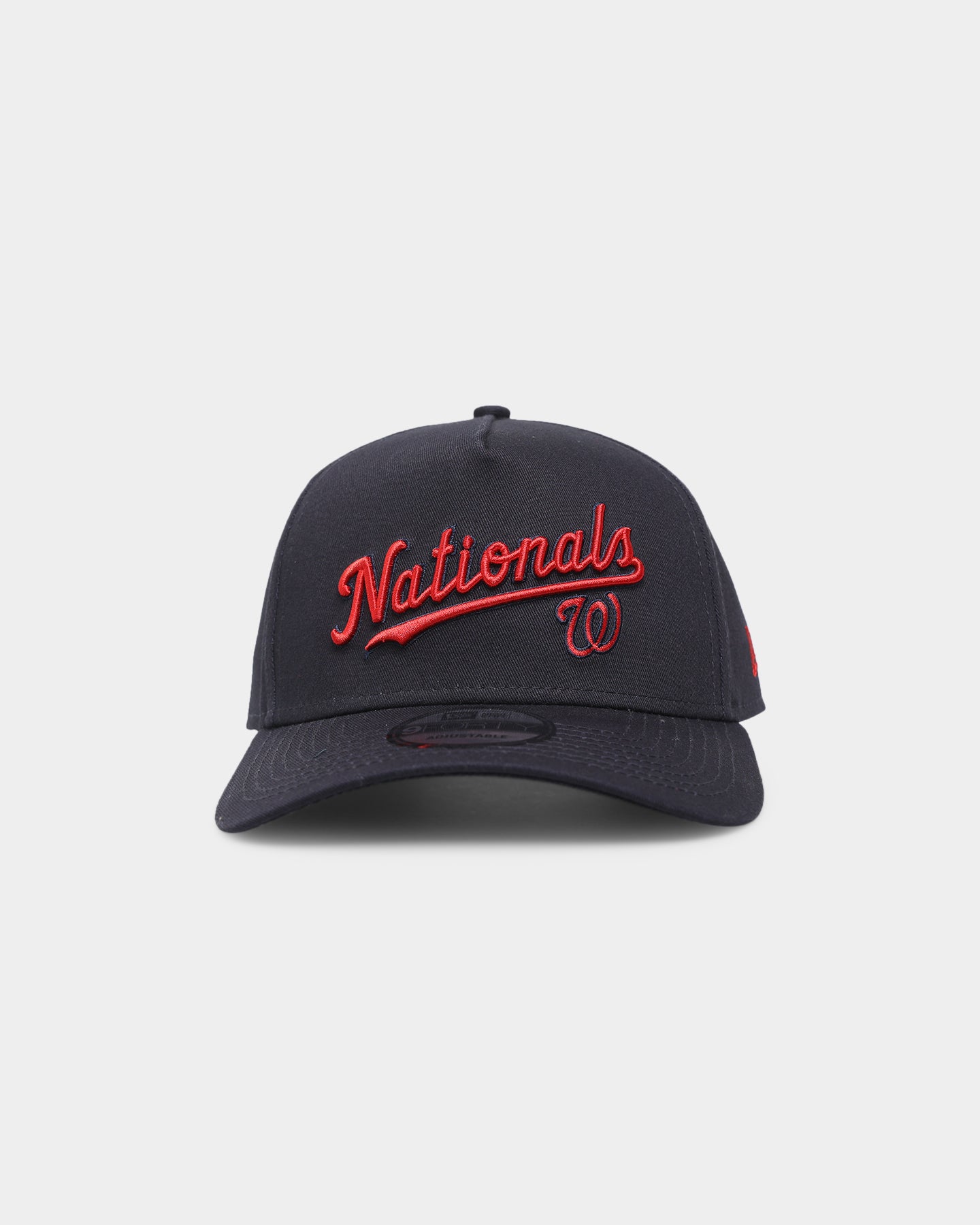 New Era Washington Nationals ‘Alt Wordmark’ 9FORTY A-Frame Snapback Black/Red