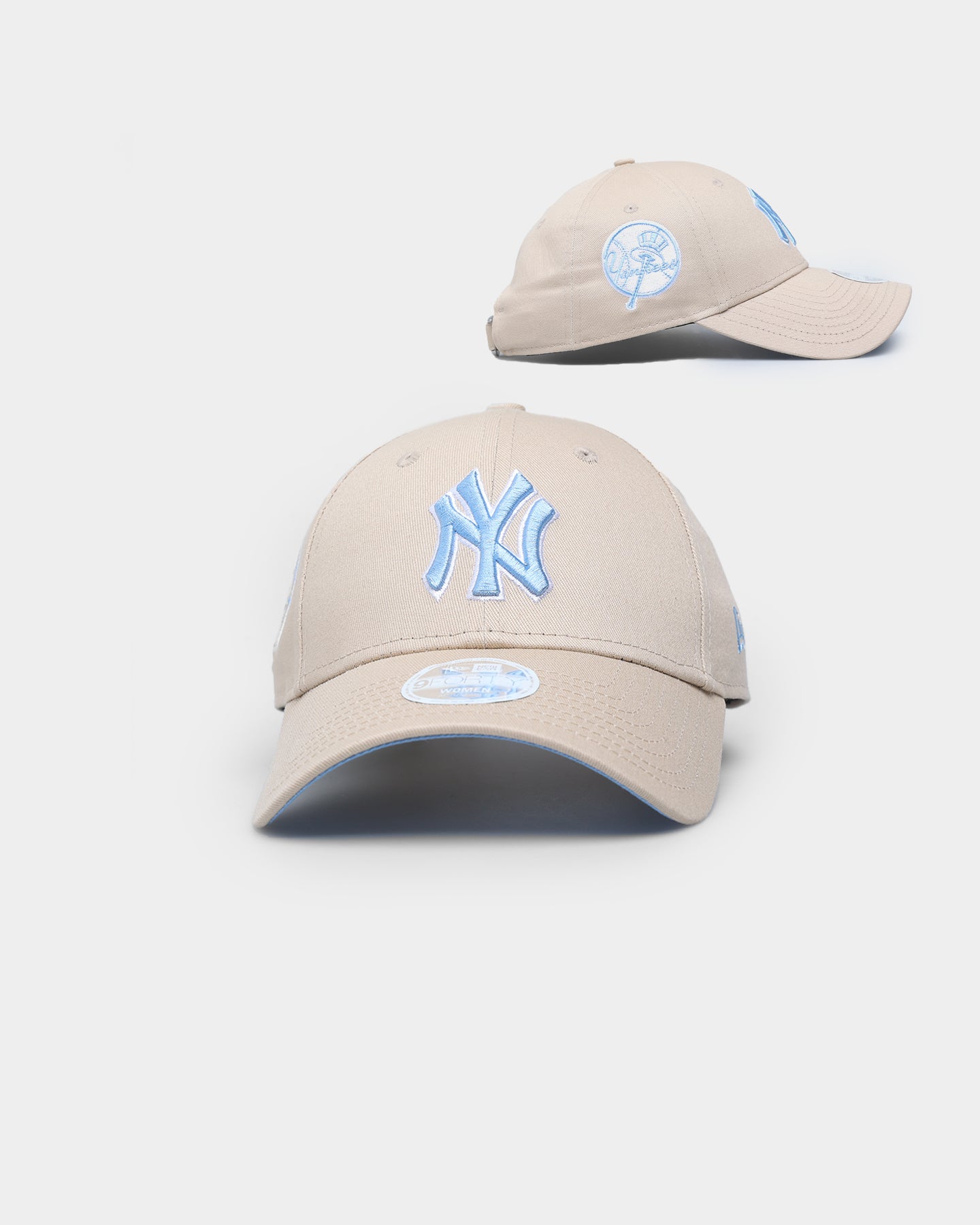 New Era Women’s New York Yankees ‘Sandy Skies’ 9FORTY Casual Strapback Tumbleweed/Sky