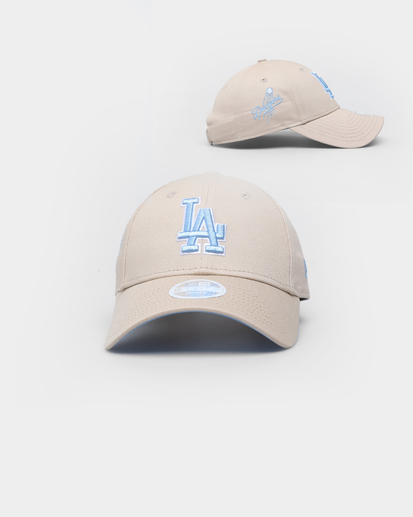 New Era Women’s Los Angeles Dodgers ‘Sandy Skies’ 9FORTY Casual Strapback Tumbleweed/Sky