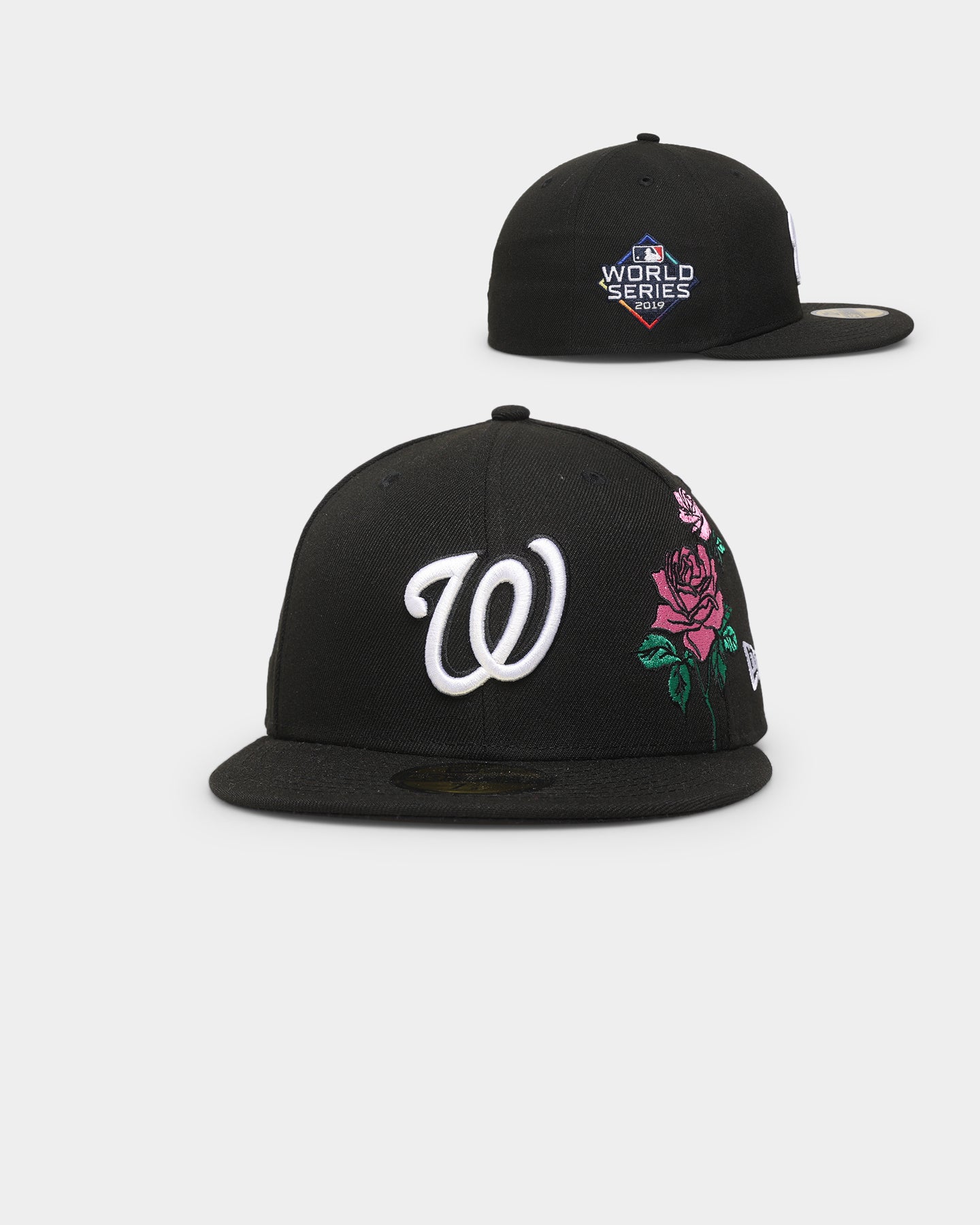 New Era Washington Nationals ‘State Flower’ 59FIFTY Fitted Black/Floral