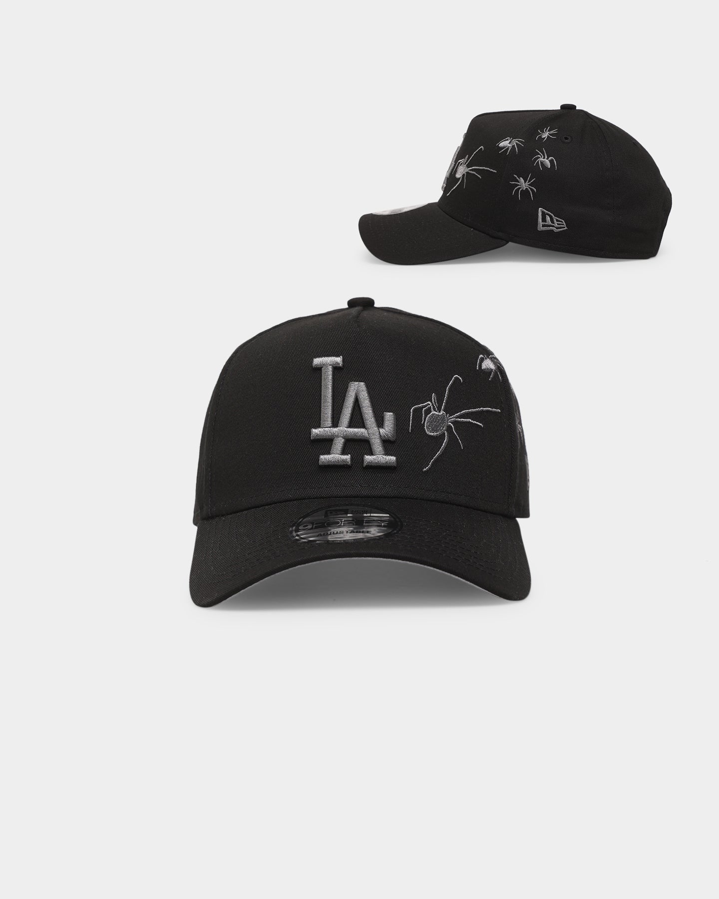 New Era Los Angeles Dodgers ‘Spider Crown’ 9FORTY A-Frame Snapback Black