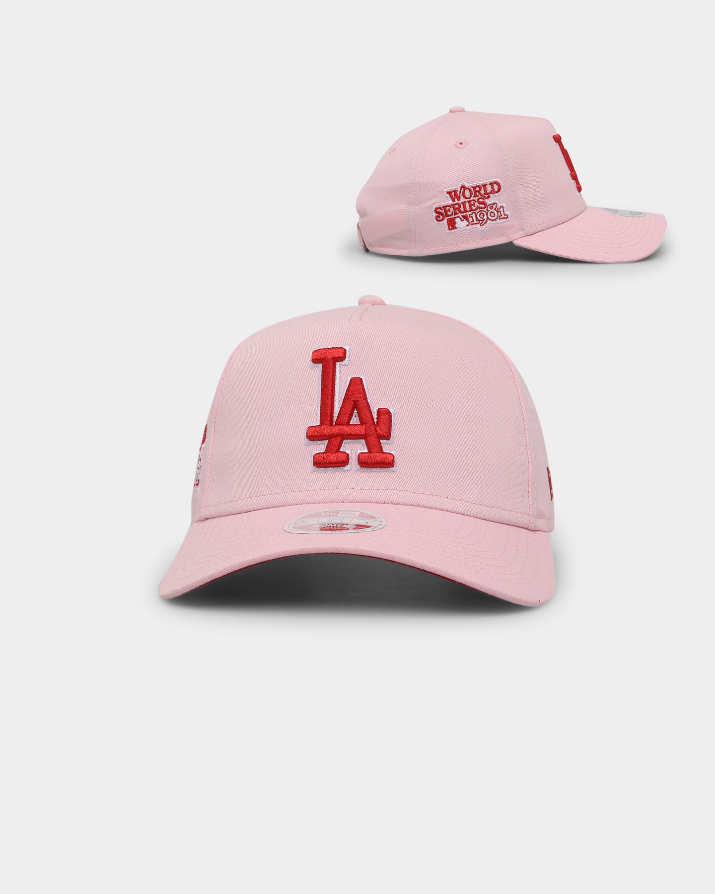 New Era Women’s Los Angeles Dodgers ‘Strawberry Jam’ 9FORTY A-Frame Strapback Pastel Pink