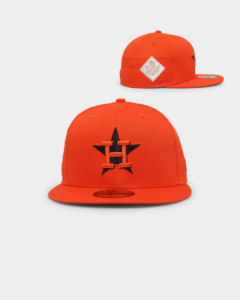 KTZ Houston Astros Players Weekend 59fifty Fitted Cap in Orange for Men