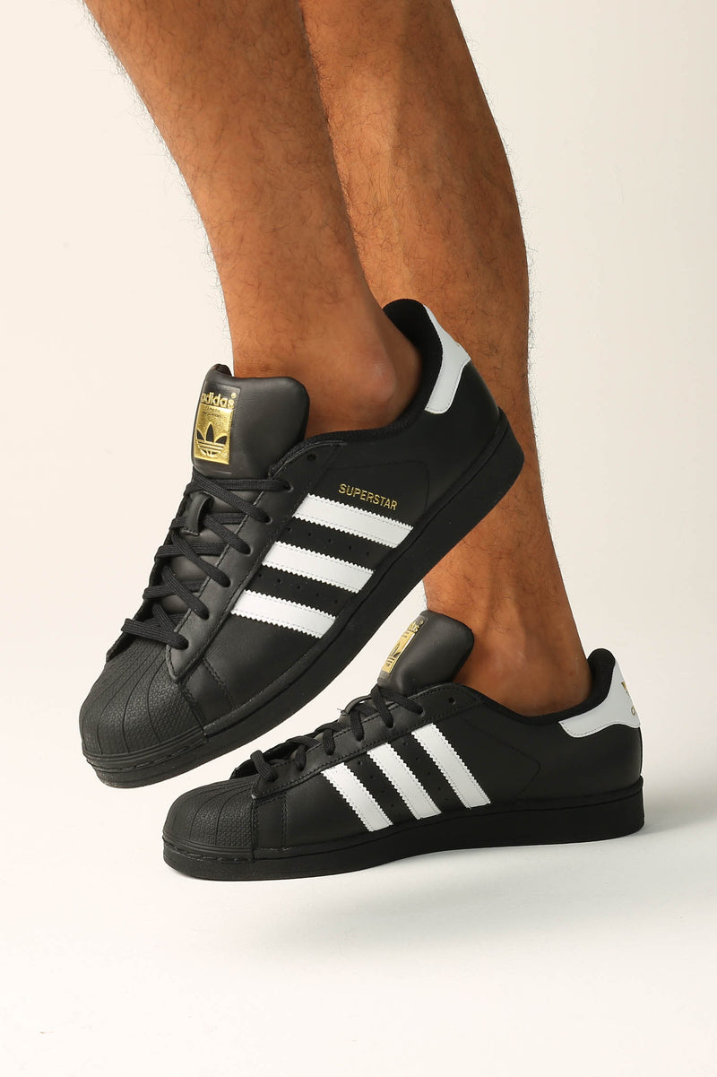 adidas superstar foundation black