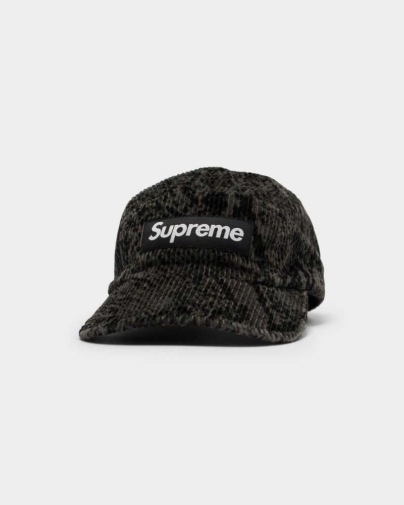 Snakeskin Corduroy Camp Cap 2024 | towncentervb.com